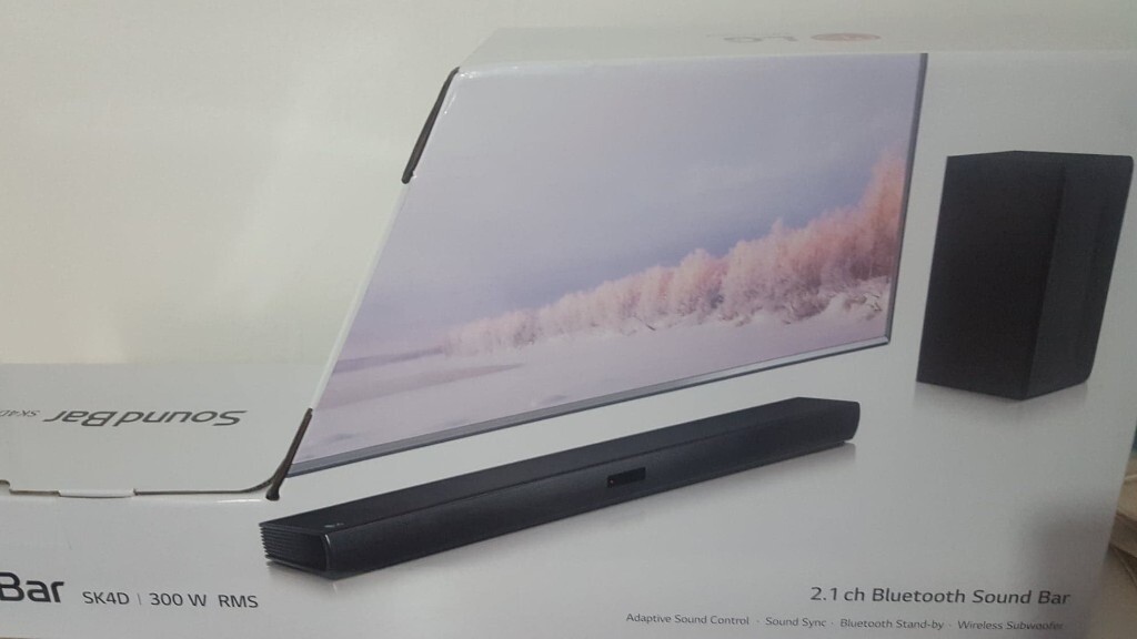 lg soundbar sk4d 300w rms